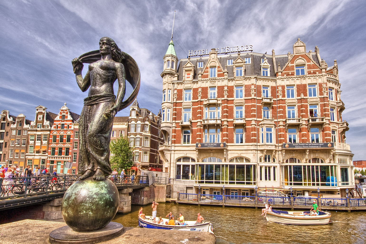 Amsterdam HDR2 21  Hotel de L Europe