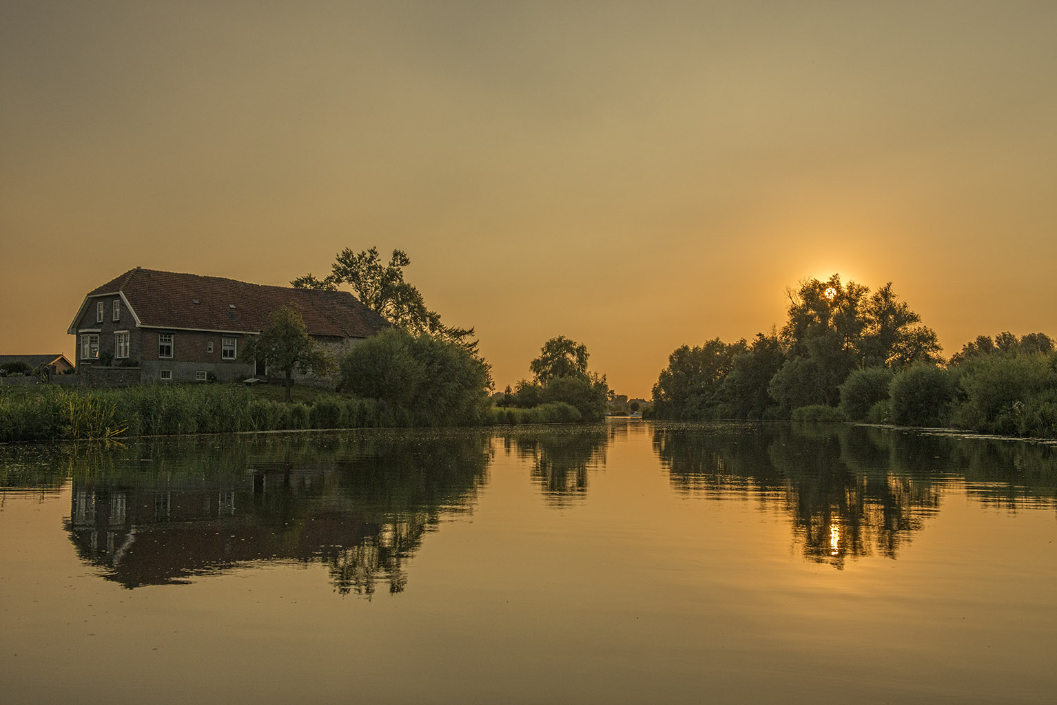 Around the Linge river, The Netherlands