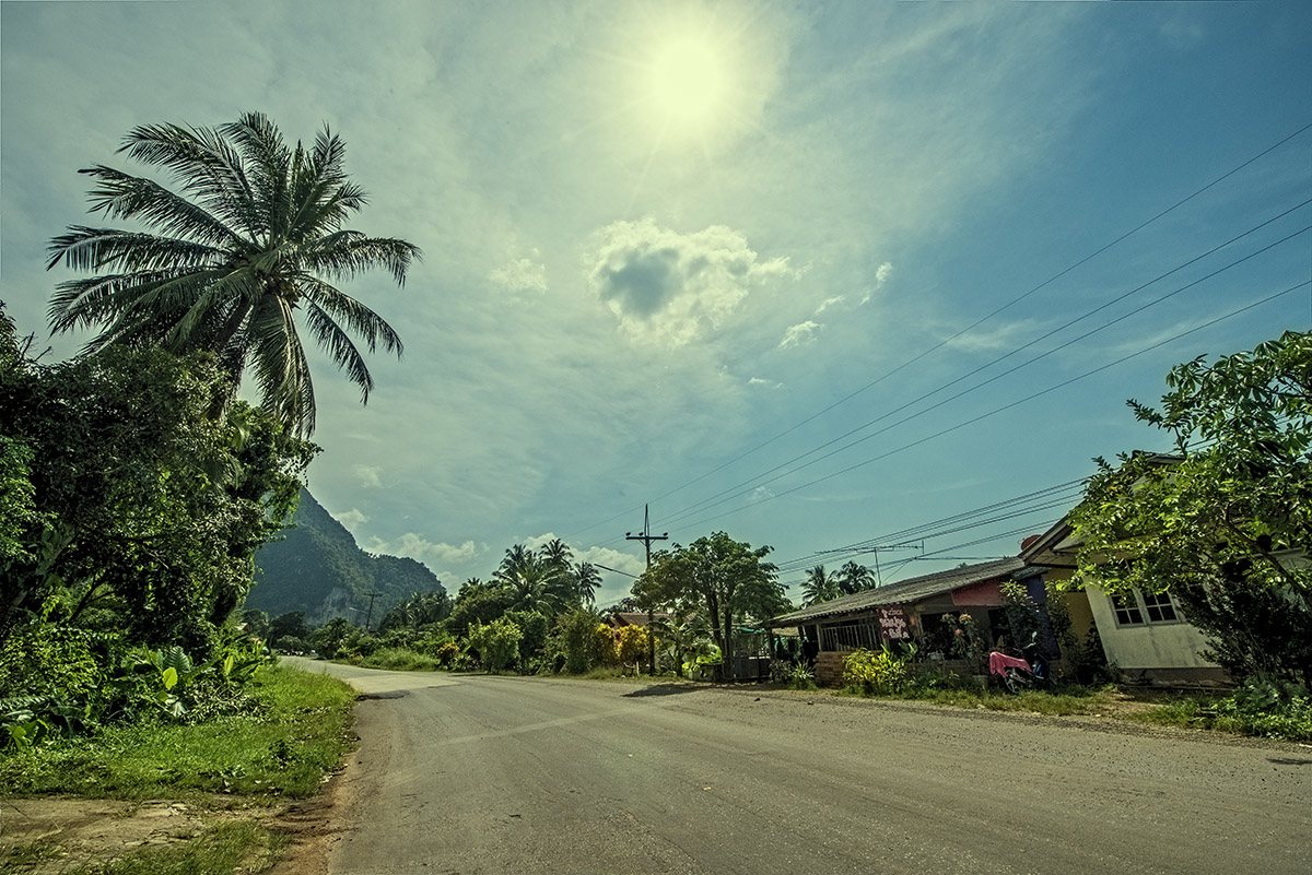 Road around Krabi